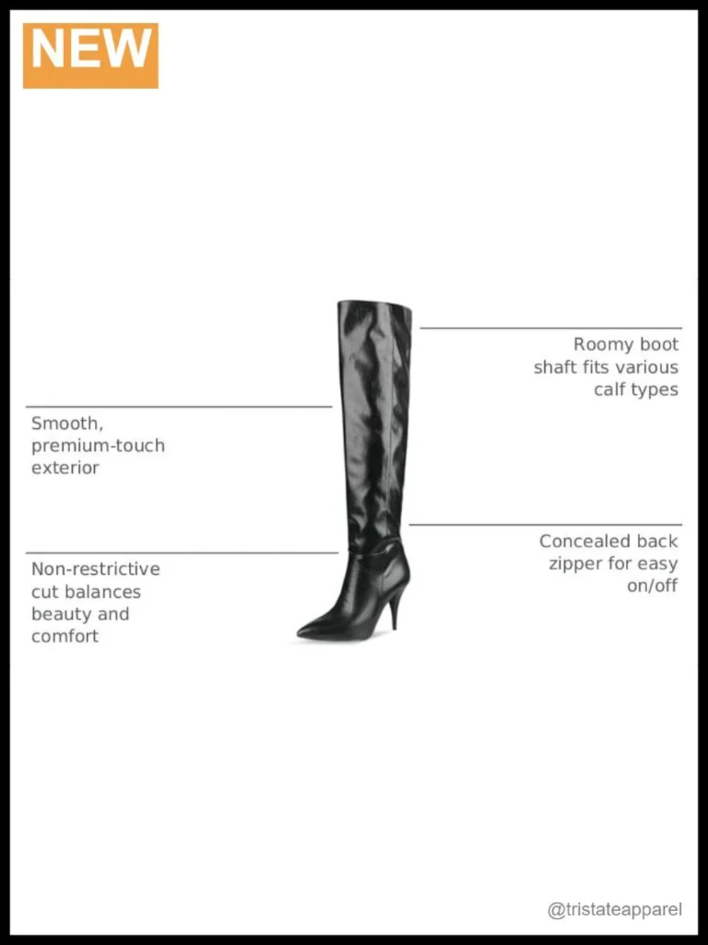 Over the Knee Boots Pointed Toe Stiletto Heel Faux Leather Microfiber Suede